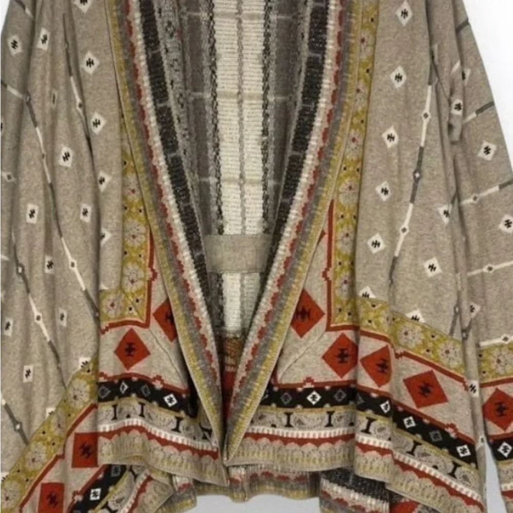 Sparrow Multicolor Patterned Cardigan - Picture 3 of 6